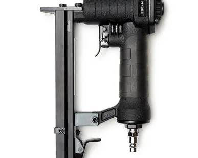 фото Пистолет скобозабивной мебельный Hybest 8016F (пневматический, обивочные скобы тип 80 21Ga)