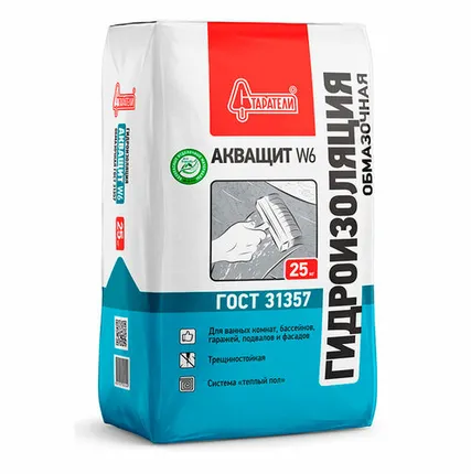 Фото №0 Гидроизоляция обмазочная Старатели Акващит, 25кг