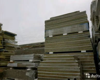 фото Сэндвич-панель минвата 80 мм 5,07 м