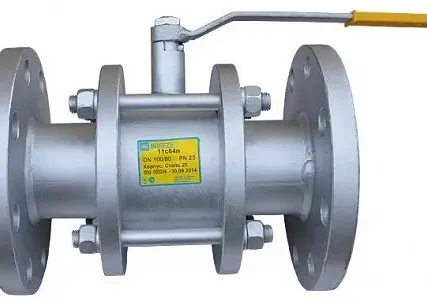 Фото №0 Кран шаровой фланцевый стальной 11c64п Ду 25 BREEZE