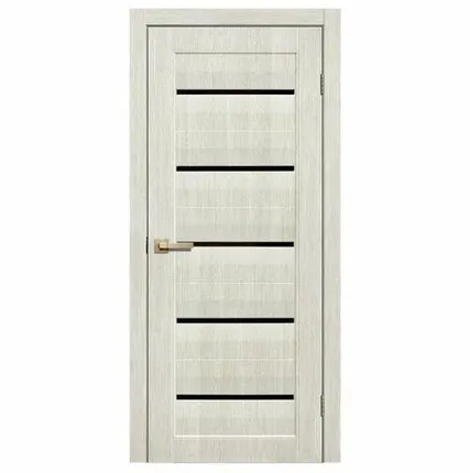 Фото №0 Дверь межкомнатная S02 (Skin Doors) АВС-пластик, микрофлекс, Бьянко 2000х800мм