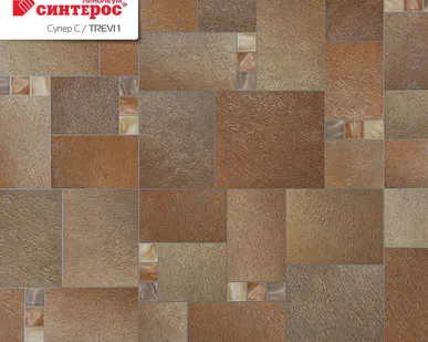 фото Линолеум Синтерос бытовой    TREVI 1  22 класс  3мм