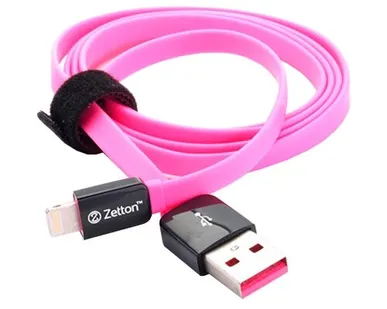 фото Кабель Zetton Flat USB -