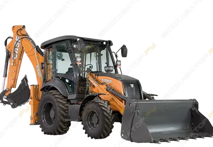 Фото №0 Аренда экскаватора-погрузчика Case 570 ST, Рязань