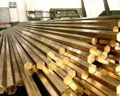 фото Шестигранник латунный 17 мм Л63 ГОСТ 2060-2006