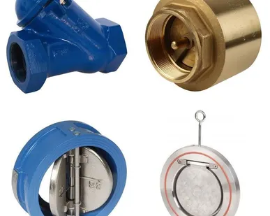 фото Обратный клапан ABRA-D-022-NBR Ду100 Ру16 шаровой фланцевый