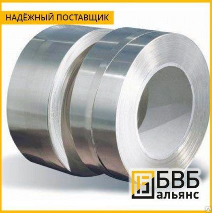 Фото №0 Лента никелевая НП0Э-ВИ (НПОЭ-ВИт) 1 мм твердая
