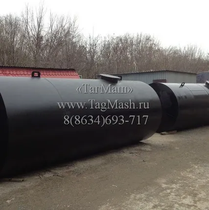 Фото №0 Резервуар горизонтальный стальной подземный РГСп 25 м3