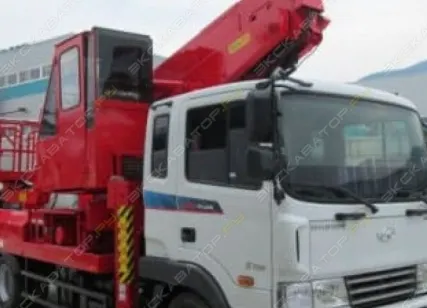 Фото №0 Аренда автовышки (автогидроподъемника) KANGLIM , Москва