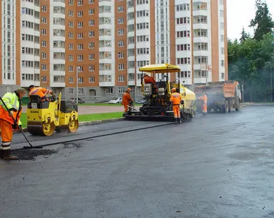 фото Асфальтирование