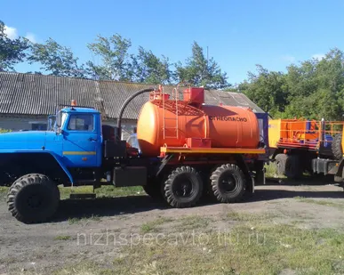 фото Цистерна акн 8 од на шасси камаз и урал