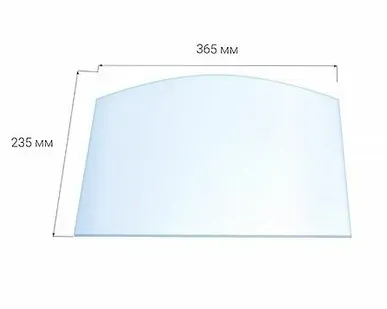 фото Стекло для каминной дверки Везувий 222 Арка