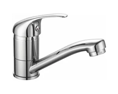 фото Смеситель для кухни GrossAqua, (3210213C-15 кор излив G0109 Mini)