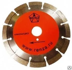 фото Диск отрезной алмазный 450х25,4, 10 Бетон (RenzA)