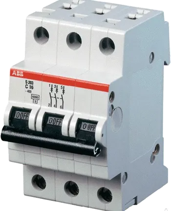 Фото №0 Автоматический выключатель 3-полюсной S203 C40