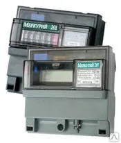 Фото №0 Счетчик электроэнергии однофазный-80/10 Т1D ЖК Меркурий201.4 230В 7м(201.4)