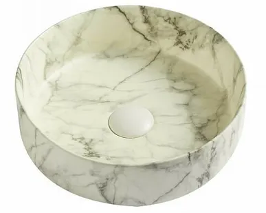 фото Раковина Azario AZ-3134 ST 35,5*35,5 накладная