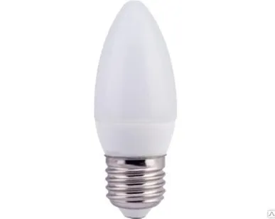 фото Лампа светодиодная "DIODTRADE" LED-СВЕЧА С37 Е27 (7,5w, 3000к)