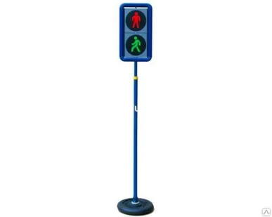 фото Светофор детский механический двухсекционный (пешеходный)