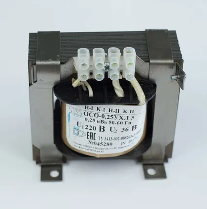 Фото №0 Трансформатор ОСО-0.25-09 220/24В УХЛ3 Кострома ОС0000002215