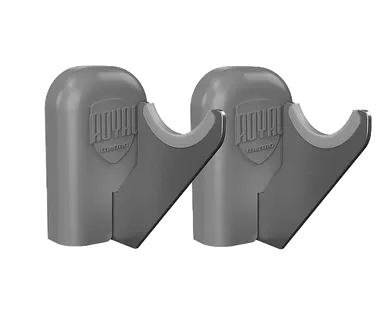 фото Комплект настенных регулируемых кронштейнов Royal Thermo Design 100, серебристые