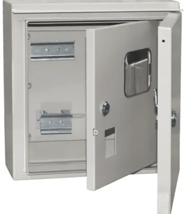 Фото №0 Корпус навесной металлический ЩУ 1/1-1 74 У1 две двери IP54 ИЭК