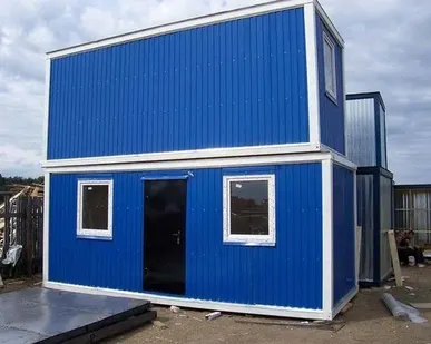 фото Вагончики из панелей для дачи