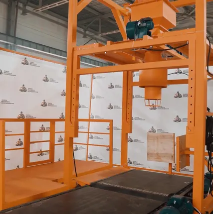 Фото №0 Весовой дозатор для фасовки в биг-бэги с нижним взвешиванием