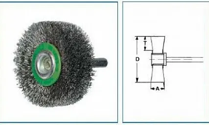 Фото №0 Инструментальные щётки Osborn, гофрированная проволока (нержавейка, латунь)