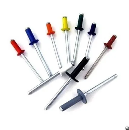 Фото №0 Заклёпки RAL6005 зеленый мох 4,0 x 10, тыс.шт