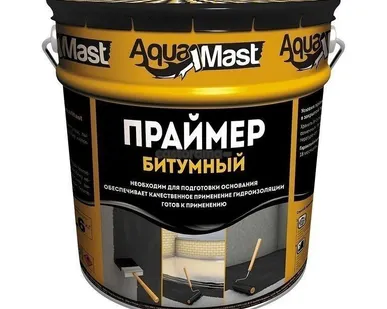 фото Праймер битумный AquaMast, 3 литра
