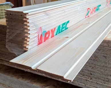 фото Евровагонка ХВОЙНАЯ сорт А 12,5х96(88) длина 2,1м (0,185м²)