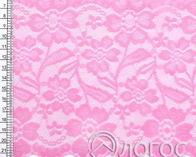 фото Кружево стрейч TBY.RY08.07 180мм, розовый