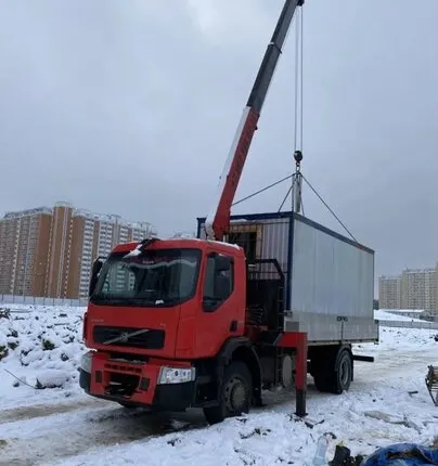 Фото №0 Перевозка различных бытовок