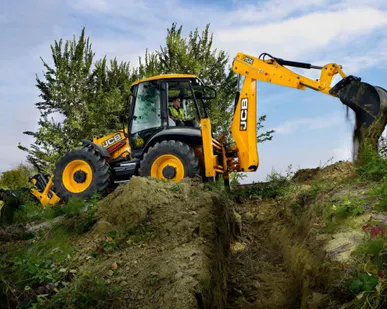 фото Экскаватор погрузчик JCB 4CX аналог CAT 434, аналог CASE 695