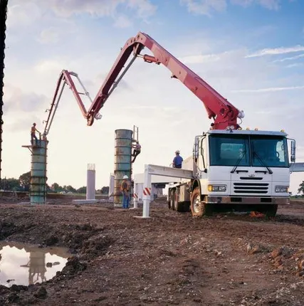 Фото №0 Аренда автобетононасоса