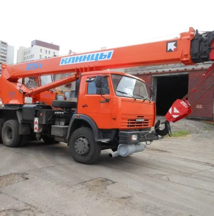 Фото №0 Аренда автокрана 25 тонн, вылет стрелы 21 метр