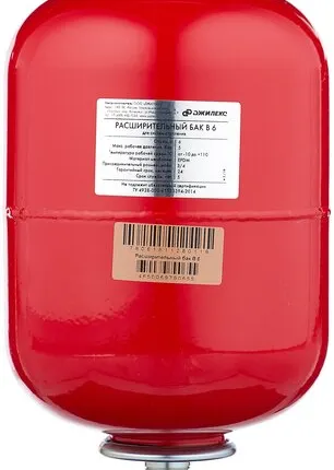 Фото №0 Расширительный бак ДЖИЛЕКС В 6 6 л вертикальная установка