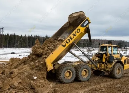 Фото №2 Аренда сочлененного самосвала Volvo A25D 6x6, Ростов-на-Дону