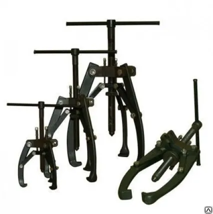 Фото №0 Съемник с винтовым приводом и механизмом центрирования и захвата СВ2