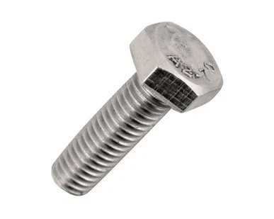 фото Болты с шестигранной головкой, DIN 933, сталь А2, полная резьба, пр-во ЕС