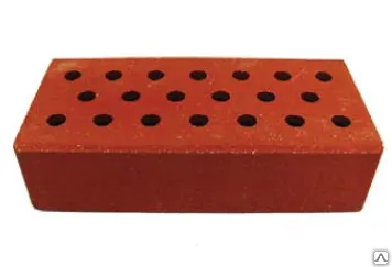 Фото №0 Кирпич облицовочный одинарный 1НФ 250х120х65 мм М-150 (светло-красный)