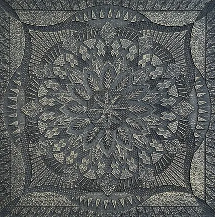 Фото №0 Чугунная плитка "Кедр"