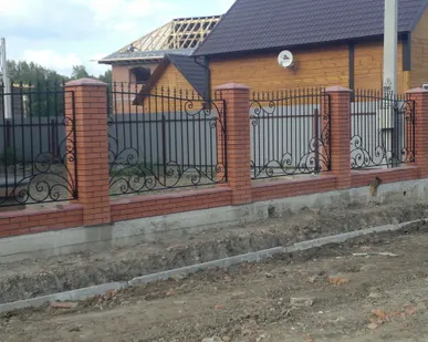 фото Строительство заборов