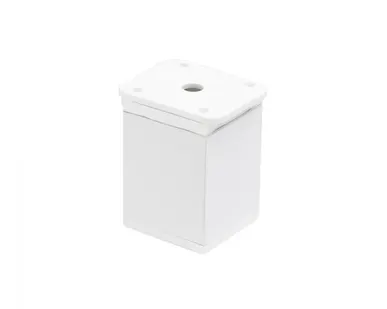 фото Опора меб. алюм. DAКP-27 h60 с регул. белый AKS