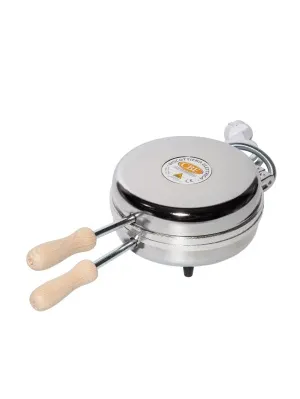 Фото №2 Электрическая вафельница CBE Elettrodomestici 8080200 электровафельница, форма скорлупы грецкого ореха, толщина 5.0 mm в Москве