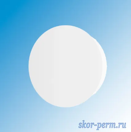 Фото №0 Заглушка вентиляционная круглая, D125 мм, ERA 12,5PDP