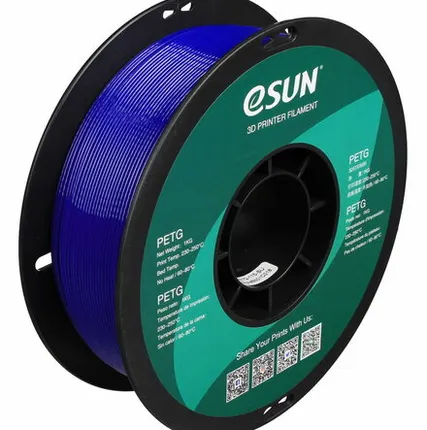 Фото №0 PETG-пластик eSUN / синий
