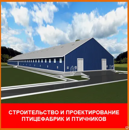 Фото №0 Проектирование птицефабрик и птичников