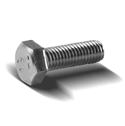 Фото №0 Болты с шестигранной головой,оцинкованные, полная резьба М8х25